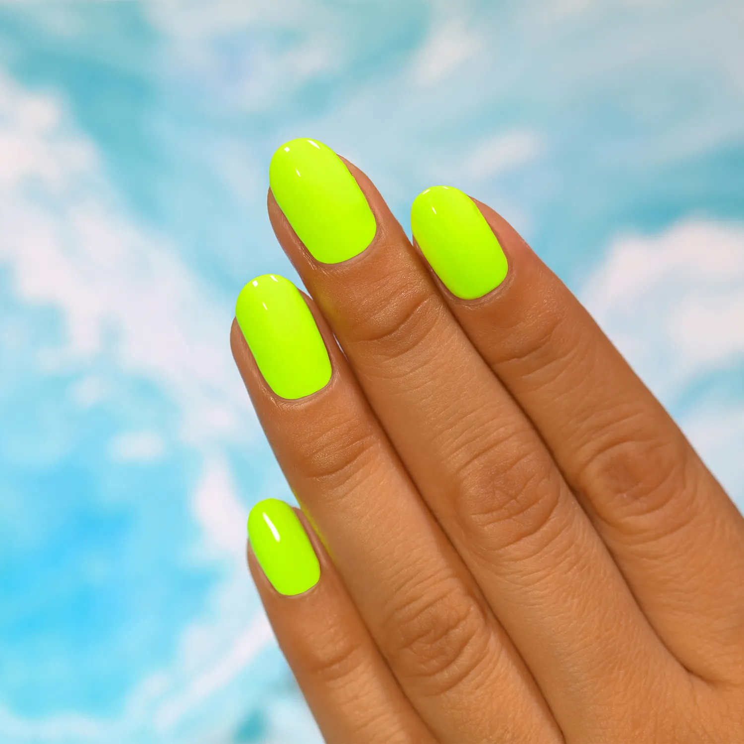 ILNP Playlist nagellack neongulgrön kräm