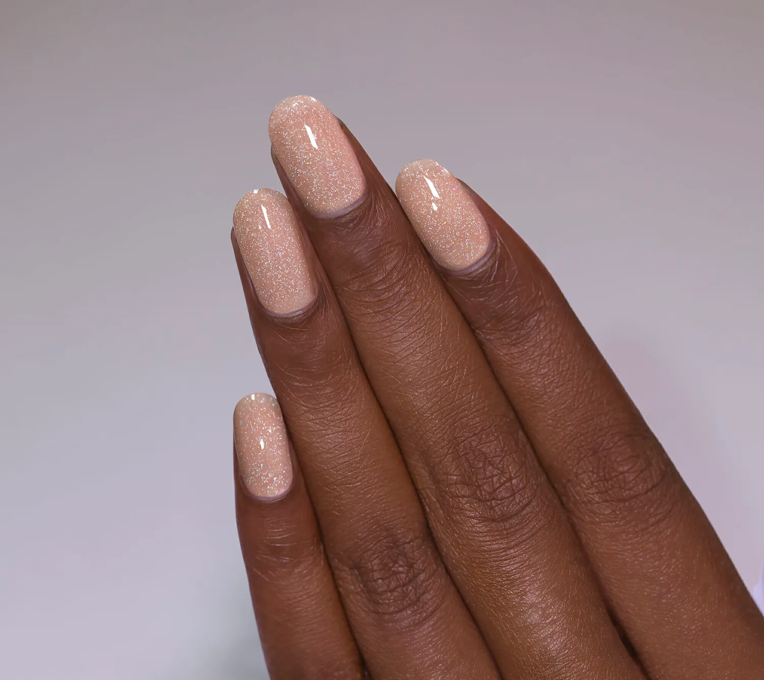 ILNP Winter Resort Toasted nagellack beige holo