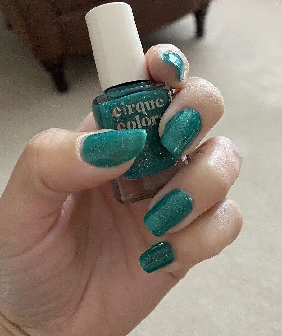 Cirque Colors Thicker Than Water nagellack turkos skimmer