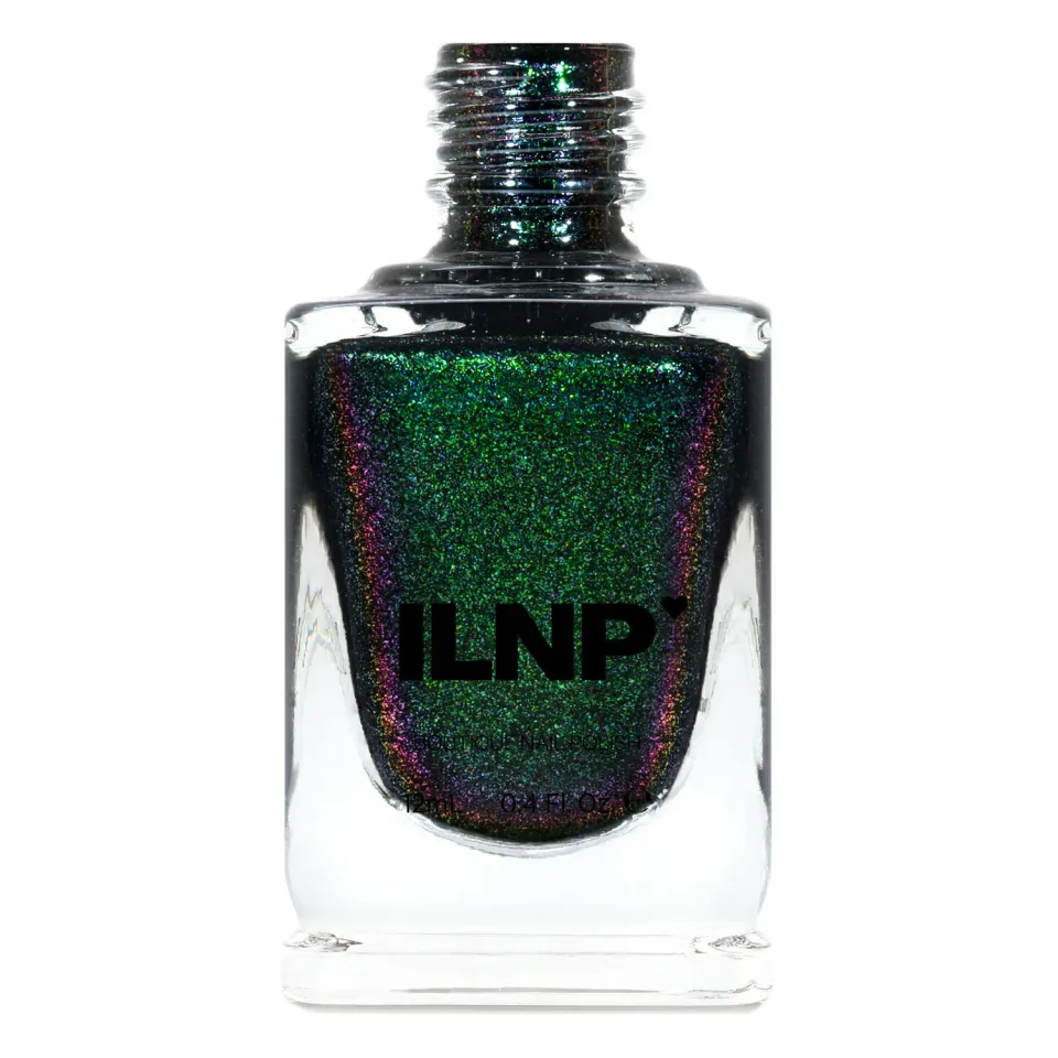 ILNP Salem nagellack jelly grön-röd skimmer