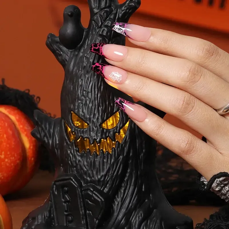 modelones Shattered Mask nagellacksset 6 färger halloween glow
