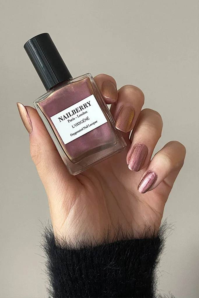 Nailberry Stargazer nagellack 15ml rose gold