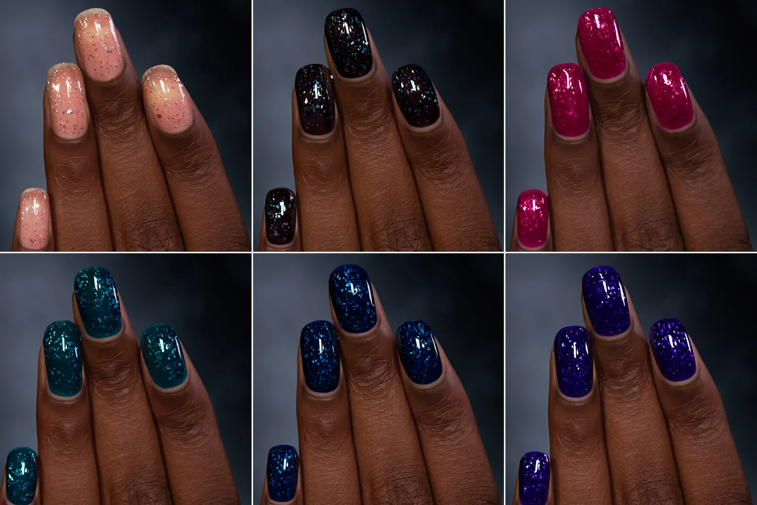 ILNP Opening Night Collection nagellack 6-pack flakie
