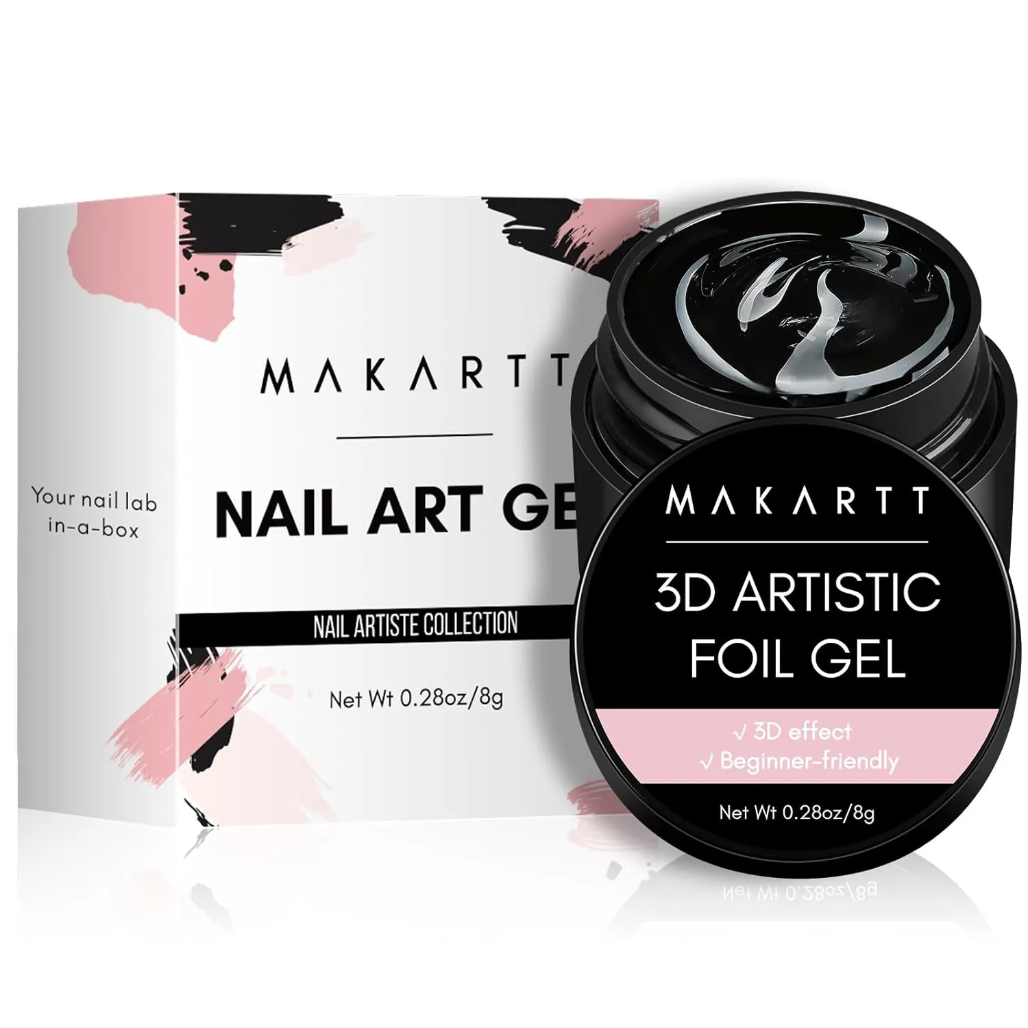 Makartt 3D Artistic Nail Foil Glue foliagel 1-pack