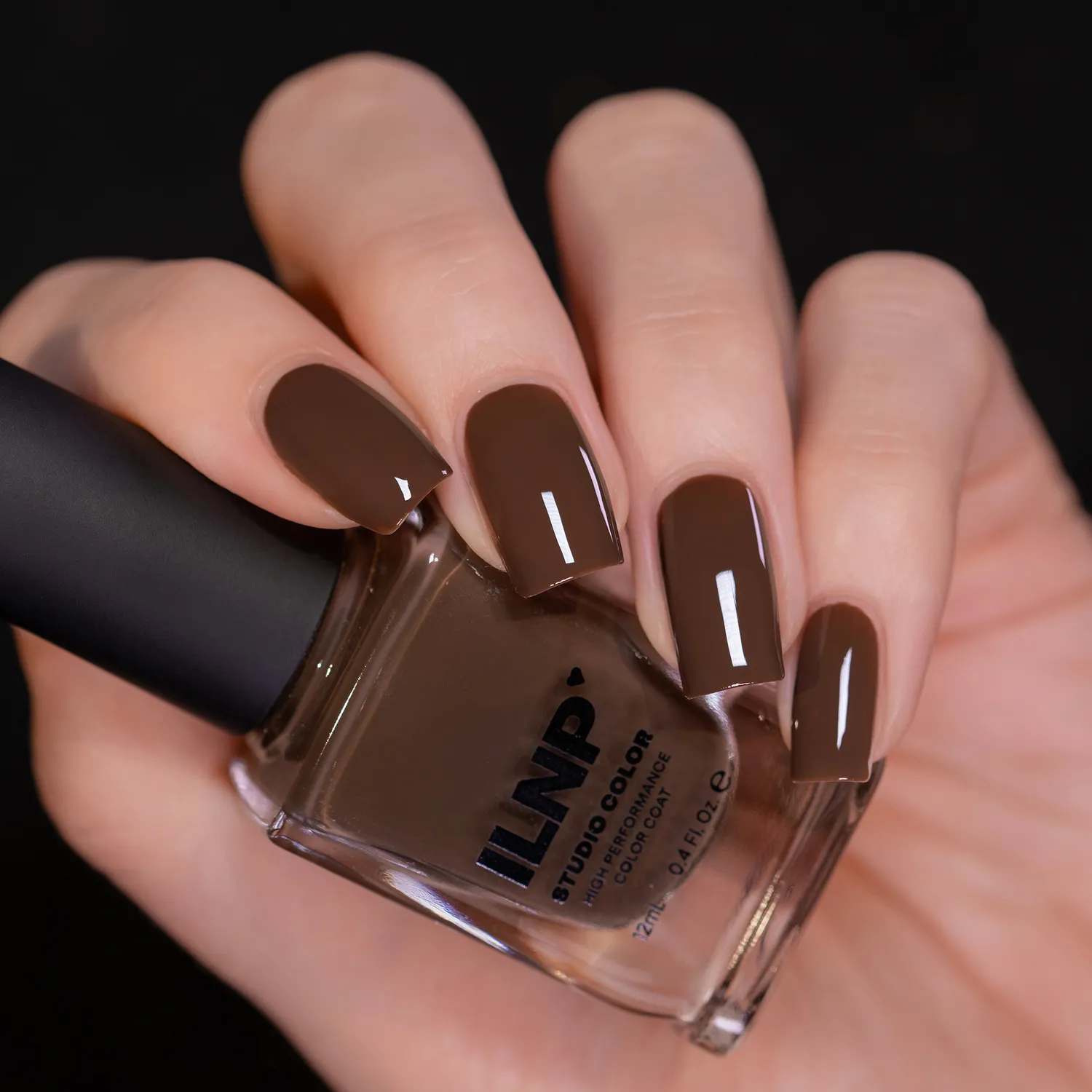 ILNP Campground Chocolate nagellack brun kräm