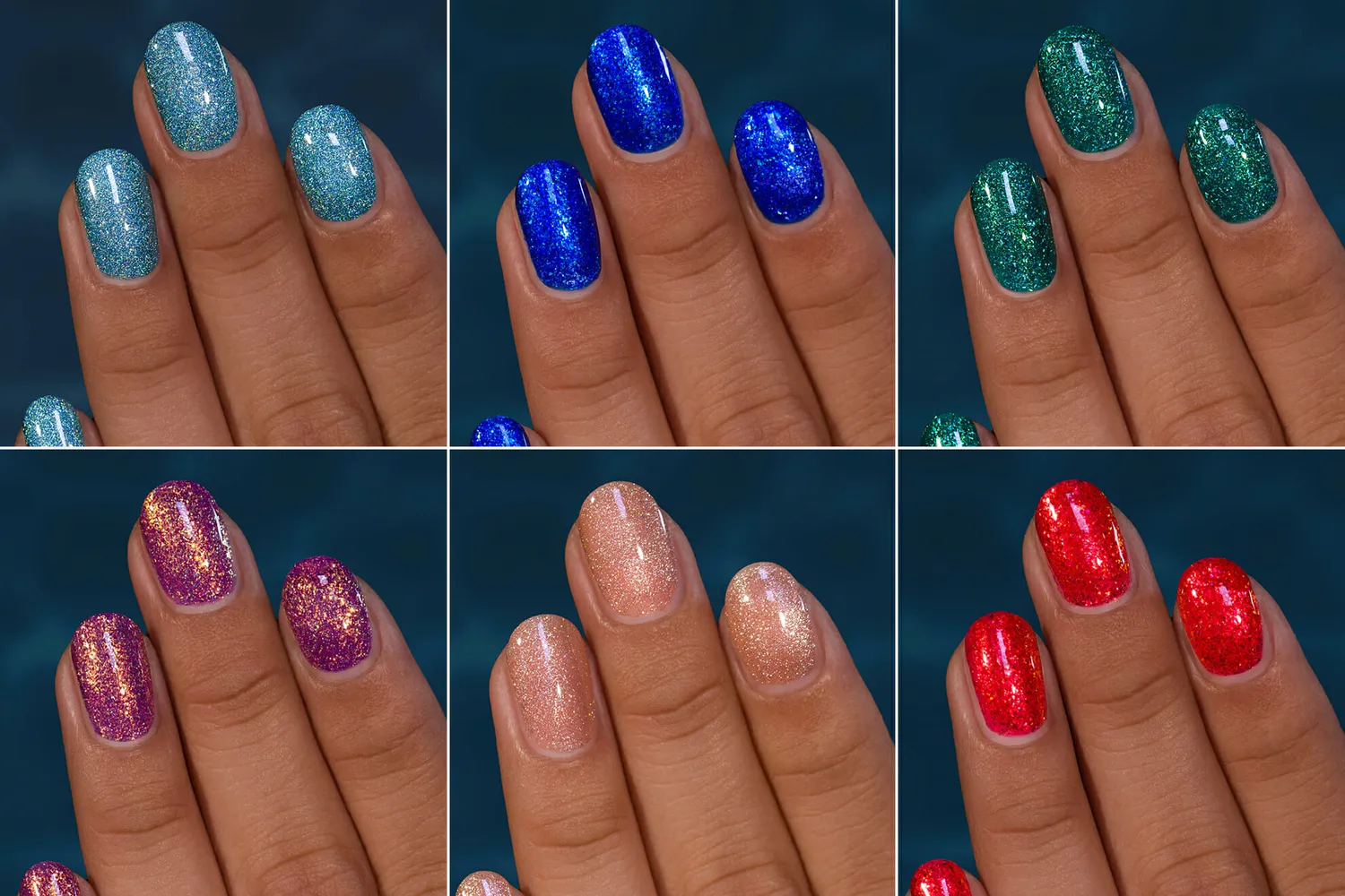 ILNP Under The Sea nagellack set 6-pack hav