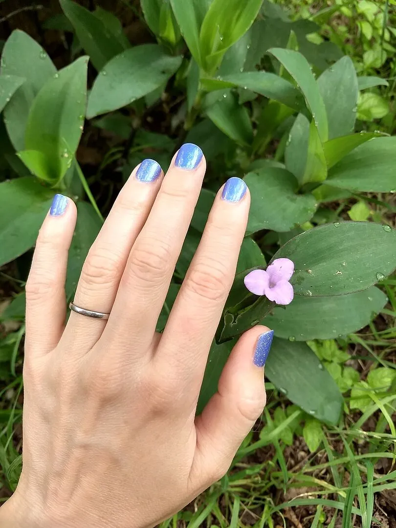 Cirque Colors Nocturne nagellack mörkblått skimmer