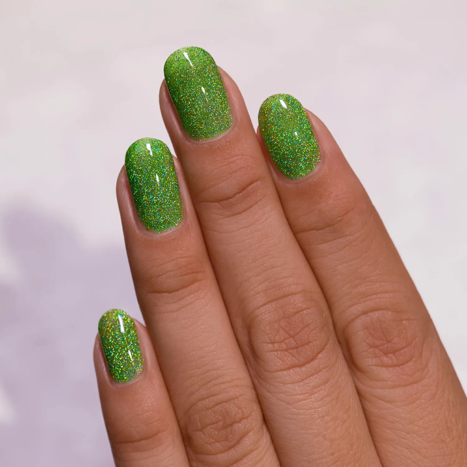 ILNP Someday nagellack limegrön holografisk