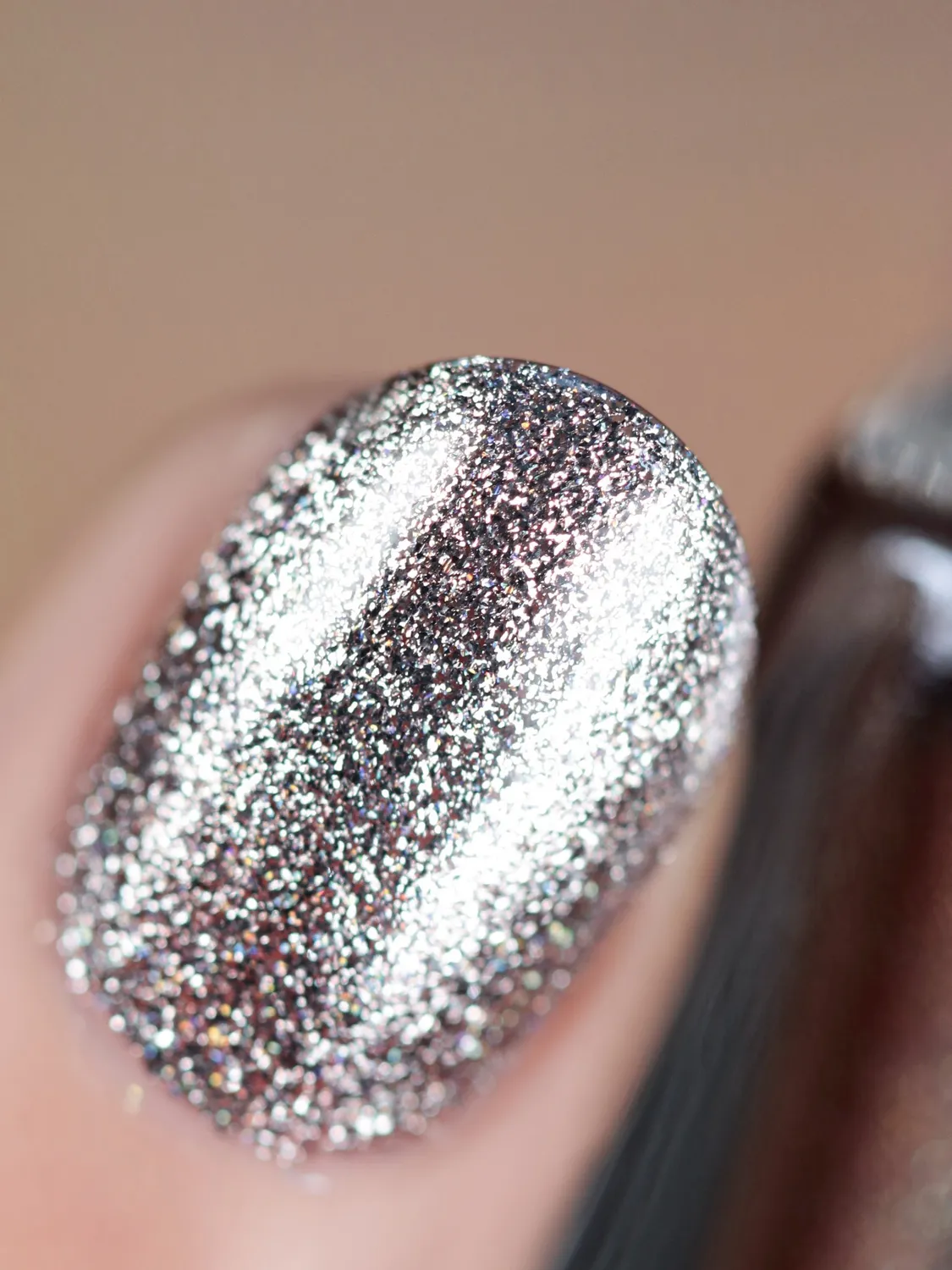 ILNP Sleigh Bells nagellack champagne metallic holo