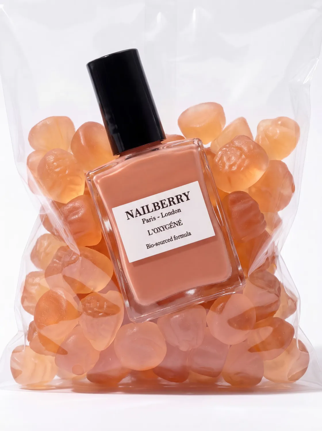 Nailberry Made You Blush nagellack 14 ml peach jelly