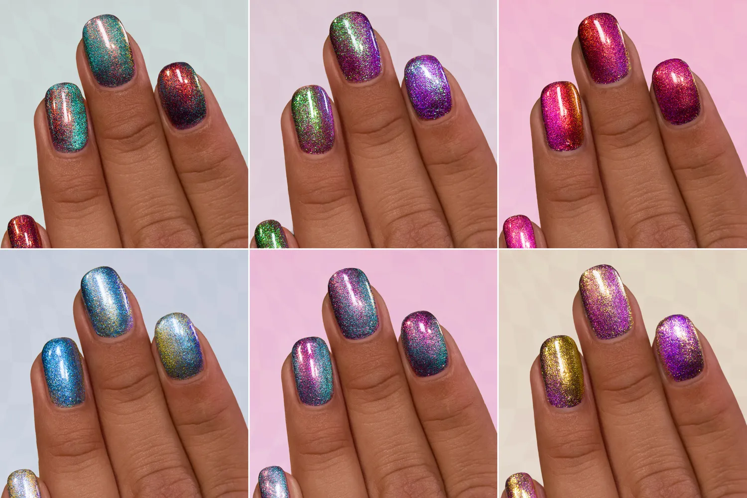 ILNP Illusions nagellacksset 6-pack magnetisk