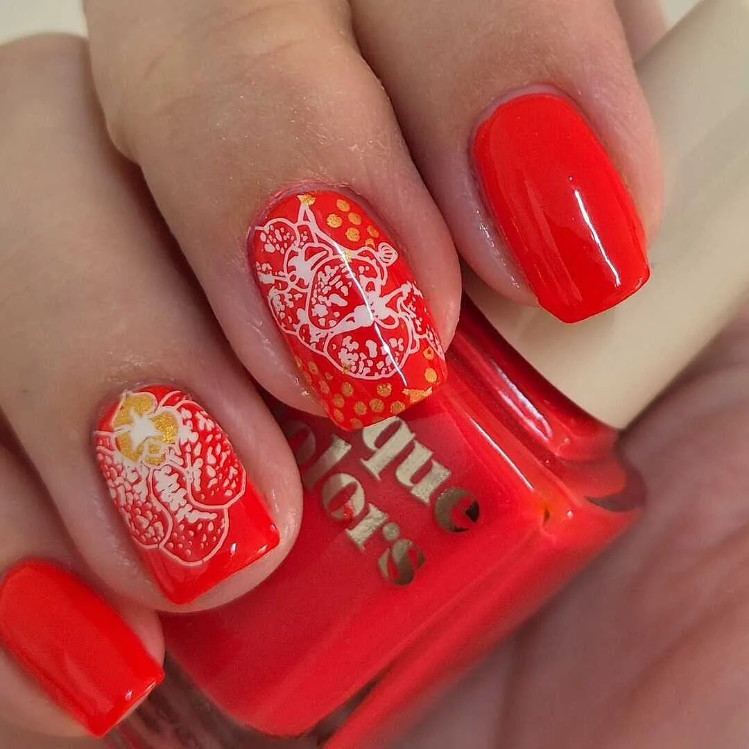 Cirque Colors Road Rage nagellack neonröd kräm