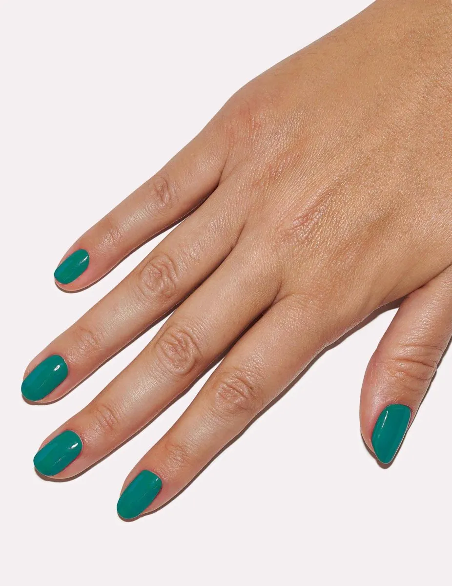 Le Mini Macaron Le Vert gellack jadegrön opak