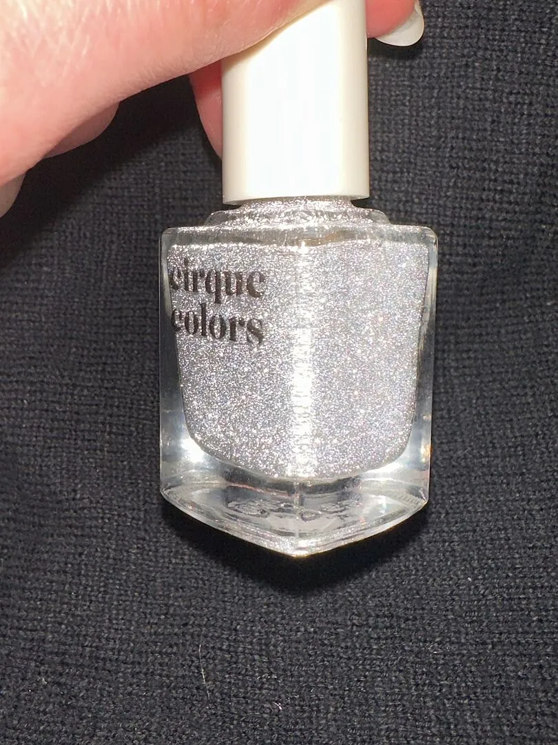 Cirque Colors Disco Ball nagellack silver glitter reflex