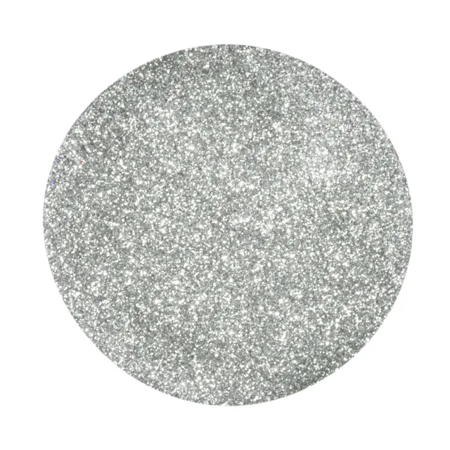 Iz Beauty Silver nagelglitter 6g fint silver