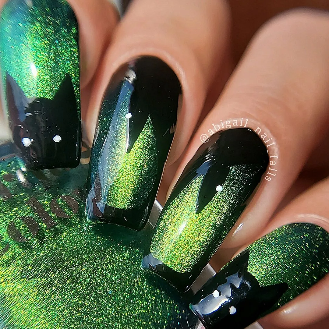 Cirque Colors Mood Ring nagellack magnetisk teal multikrom