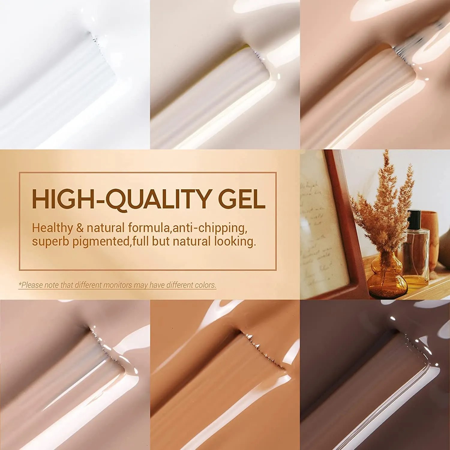 Modelones Fall Lovers gellack 6-pack höst krämig