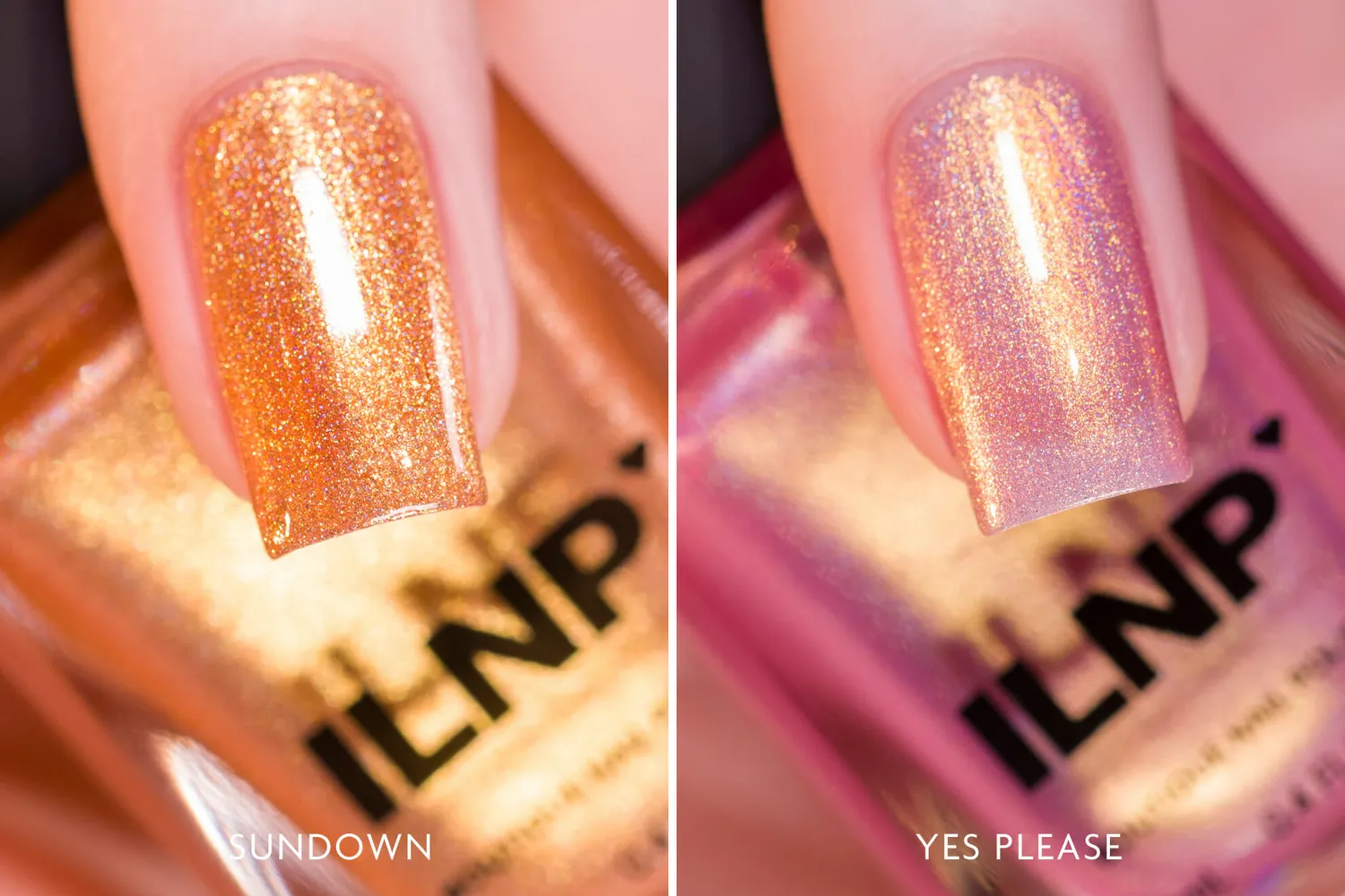 ILNP Sunkissed Bundle nagellack 2-pack shimmer