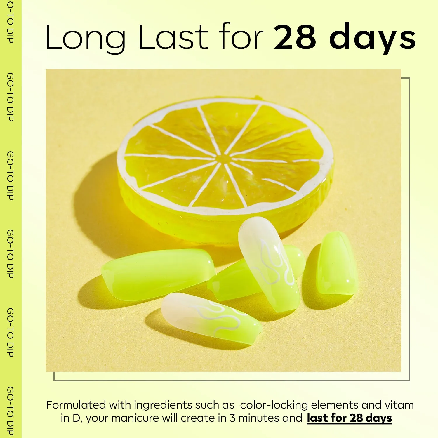 Modelones Lemon Lush polygel 15g ljusgul krämig