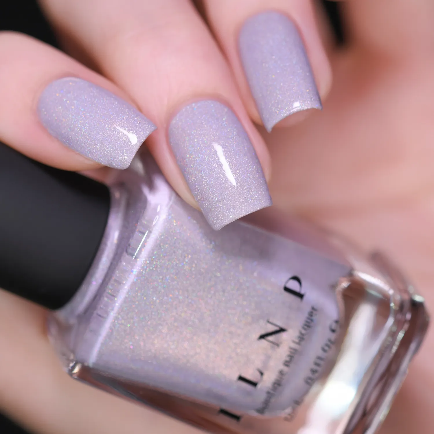 ILNP Save the Date nagellack lila holografisk