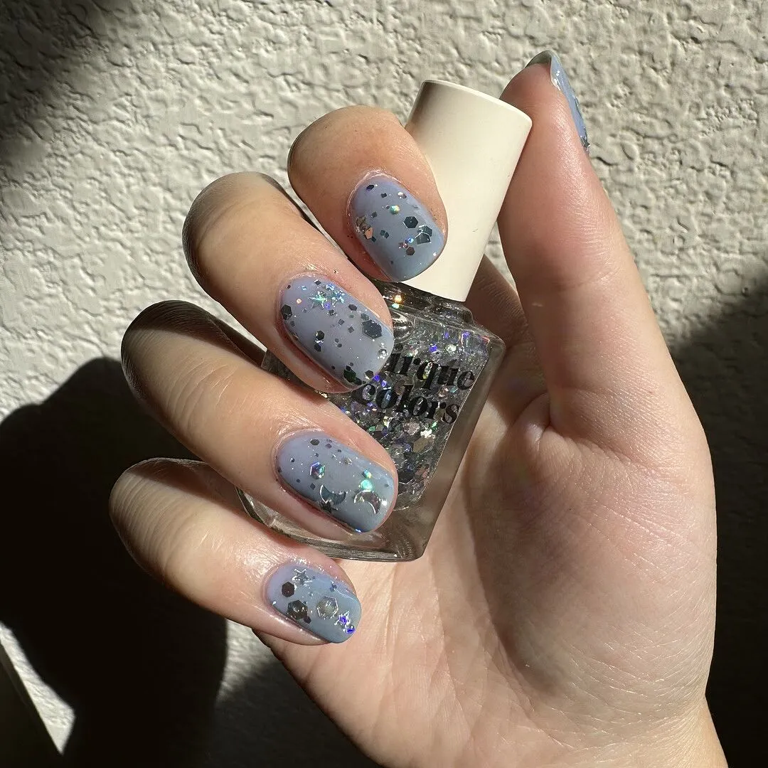 Cirque Colors Hex Girl glittertopper holografisk