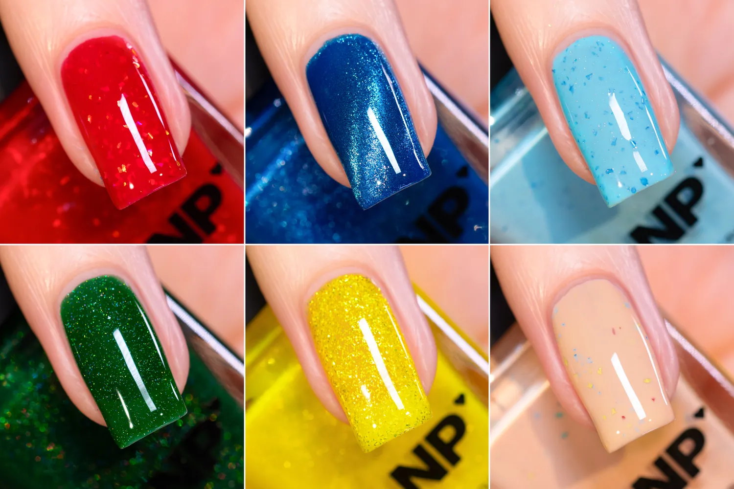 ILNP Playground Collection nagellack 6-pack mixfinish