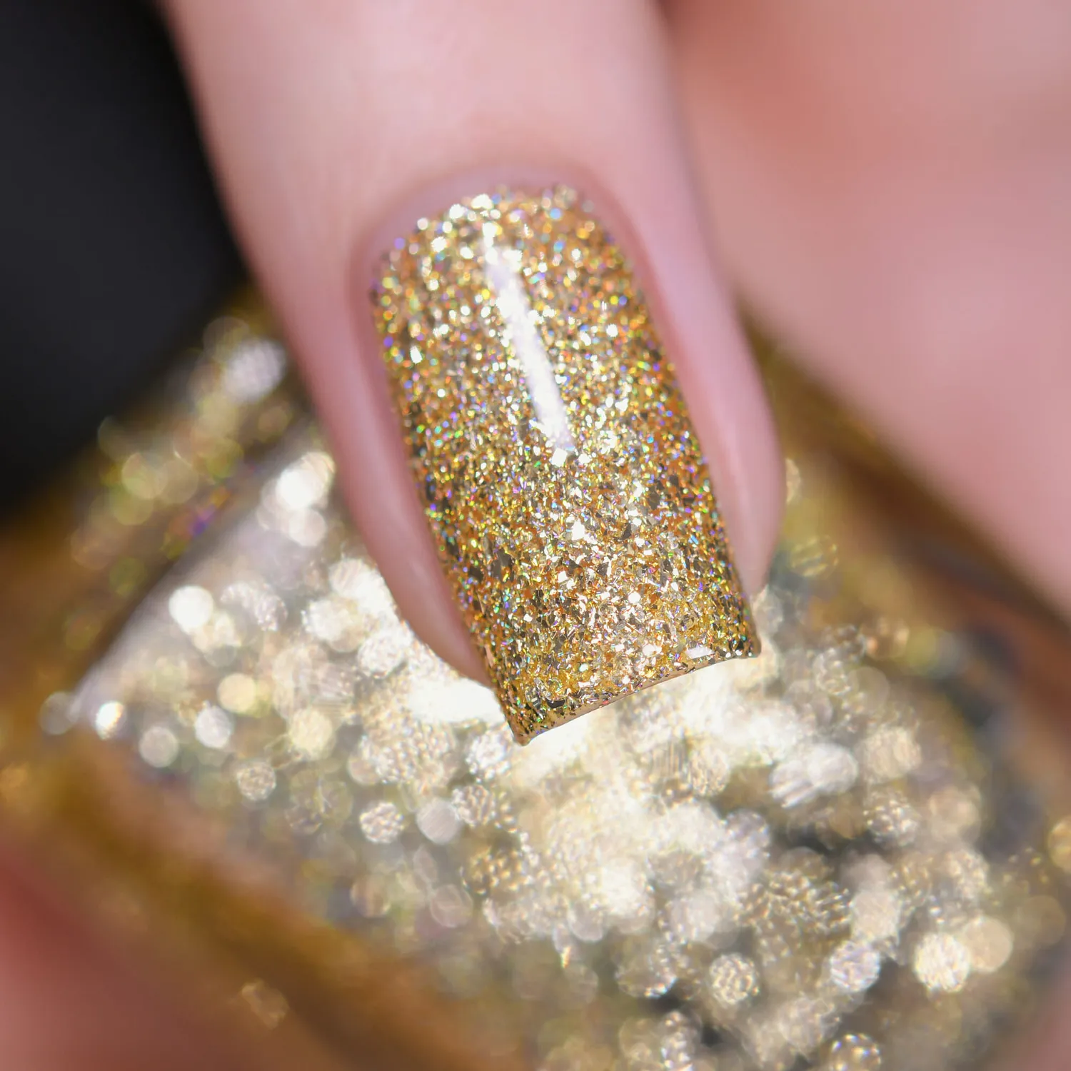 ILNP Empire nagellack guld metallic spegelglans
