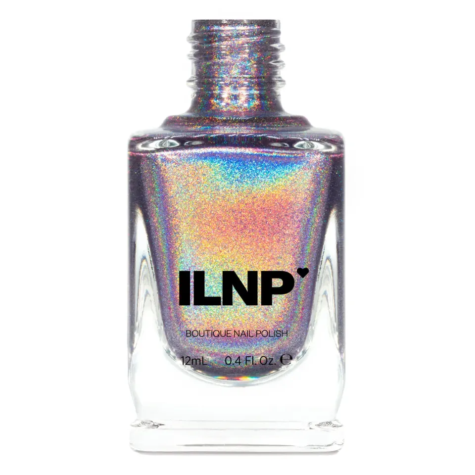 ILNP Fall Into Winter Staying In nagellack lila holo