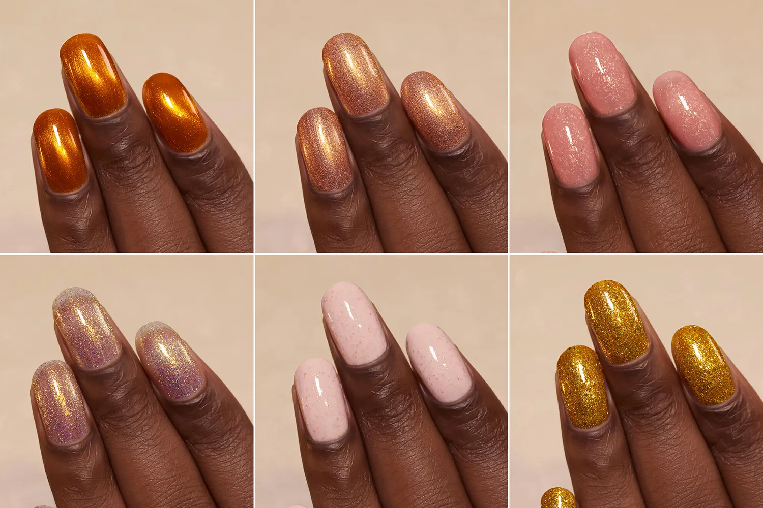 ILNP Golden Hour nagellack set 6-pack varm skimmer