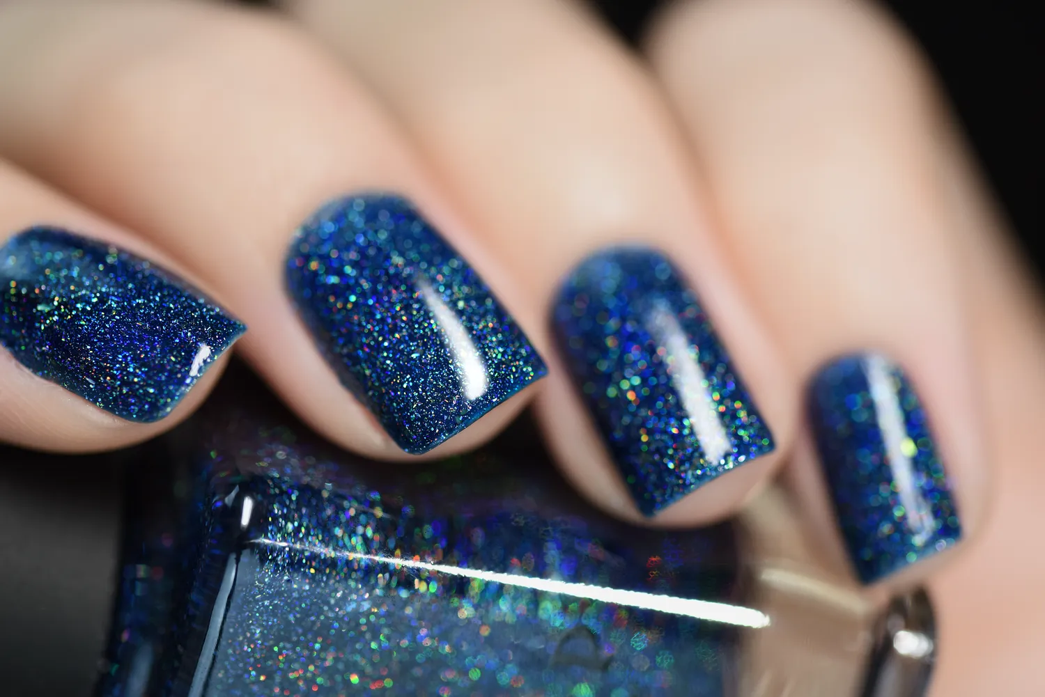 ILNP After Midnight nagellack preussenblått