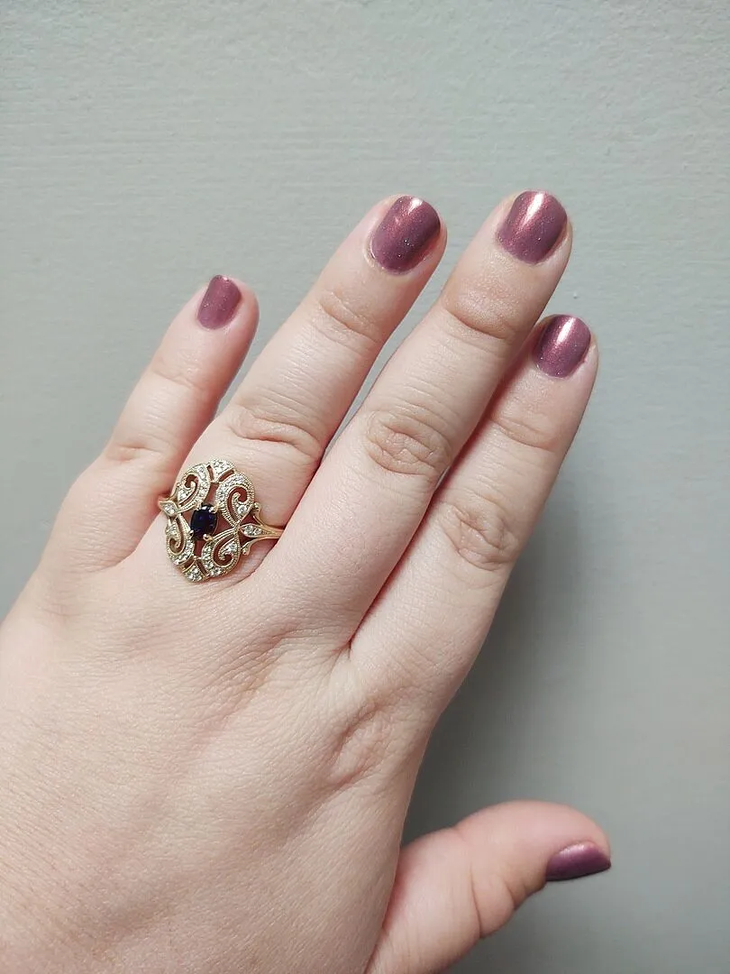 Cirque Colors Earthen nagellack brunt shimmer röd
