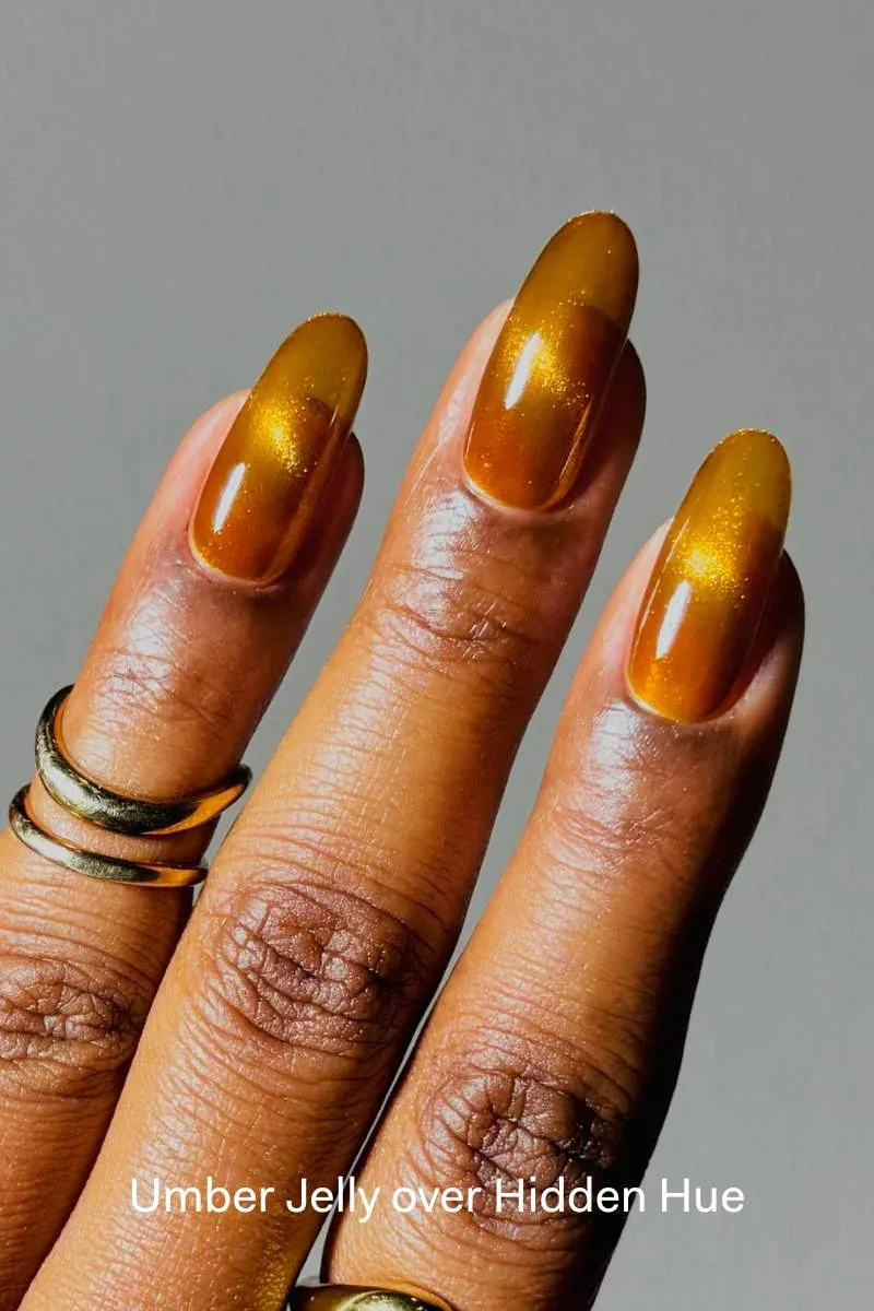 Cirque Colors Hidden Hue nagellack orange magnetisk