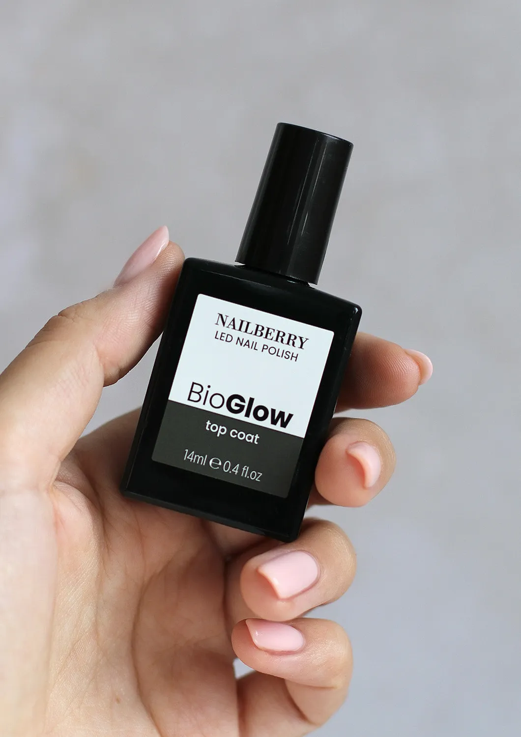 Nailberry BioGlow Top Coat överlack 14ml glansig