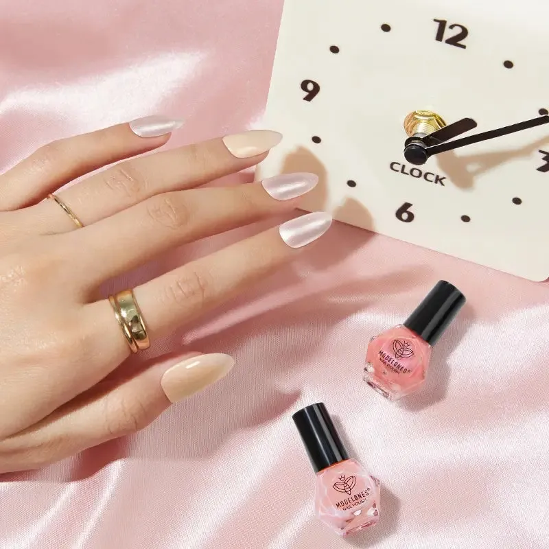 Modelones Vanilla Dream nagellack 6-pack glitter nude