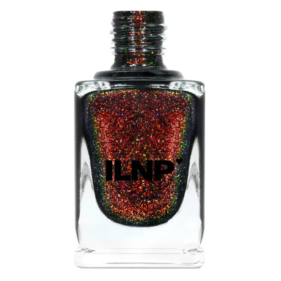 ILNP Underground nagellack svart holografisk