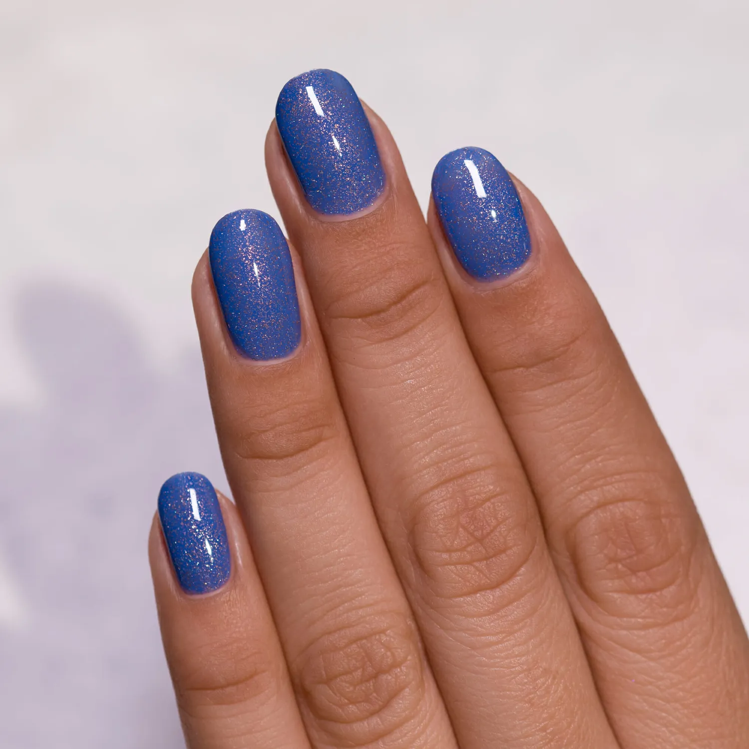 ILNP Ocean Ave nagellack cerulean holografiskt