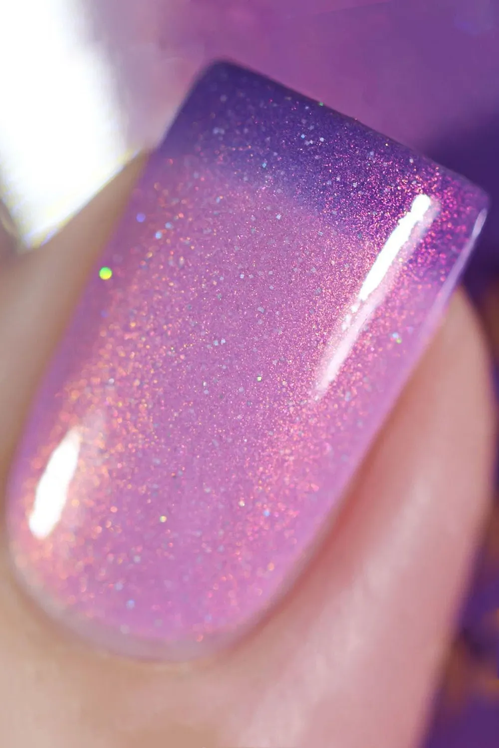 Cirque Colors Sol thermal nagellack lila-rosa