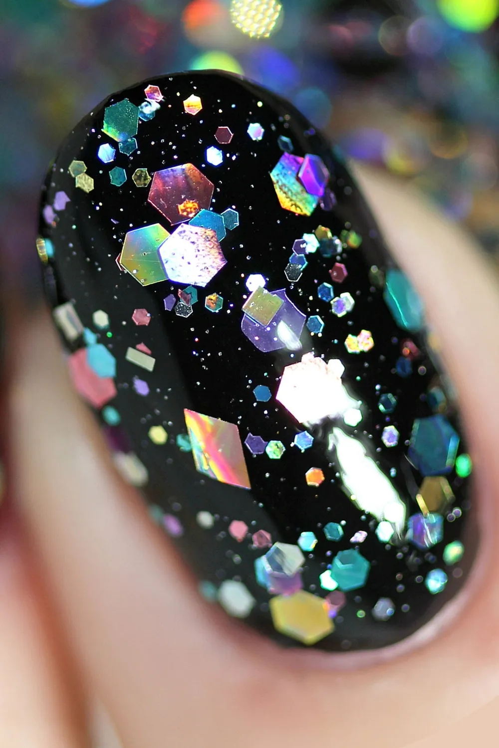 Cirque Colors XX nagellack multiglitter holografiskt