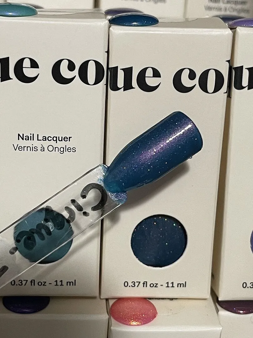 Cirque Colors Taos nagellack teal rosa skimmer