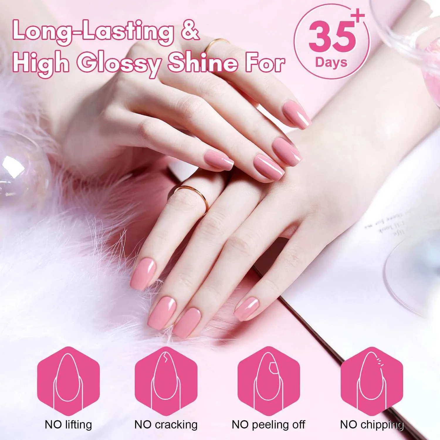 Makartt 3-in-1 Hard Gel Top Coat gel topplack