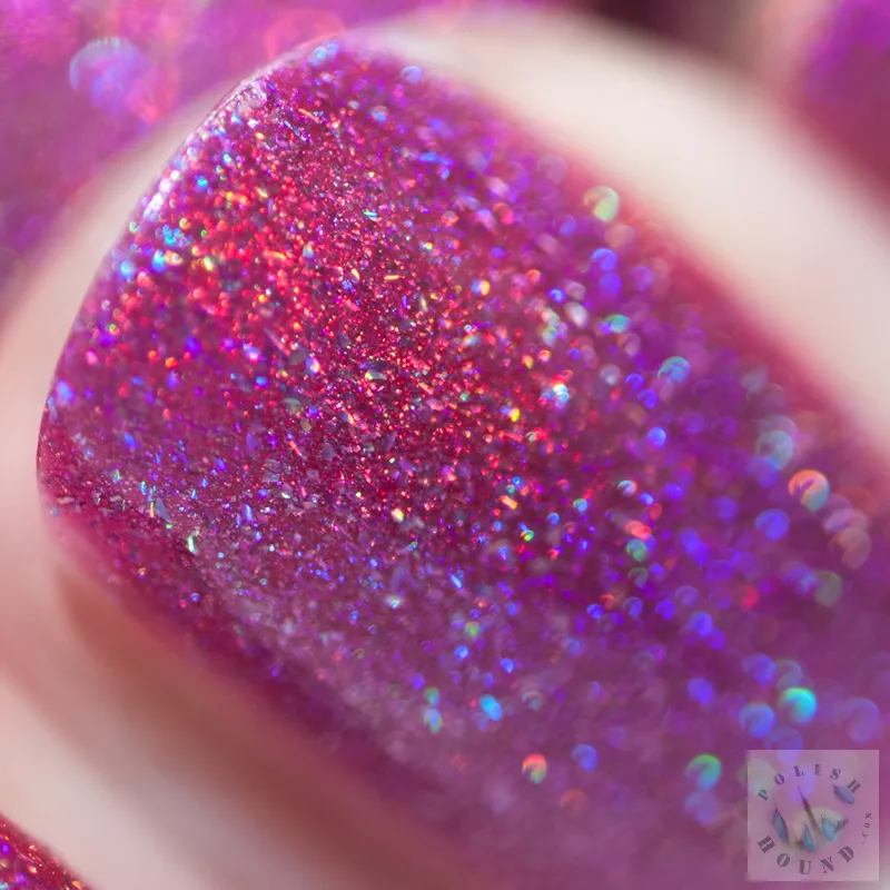 ILNP Paige nagellack holografisk bärrosa