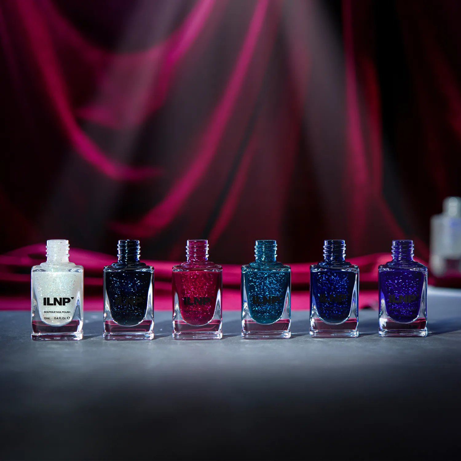 ILNP Opening Night Collection nagellack 6-pack flakie