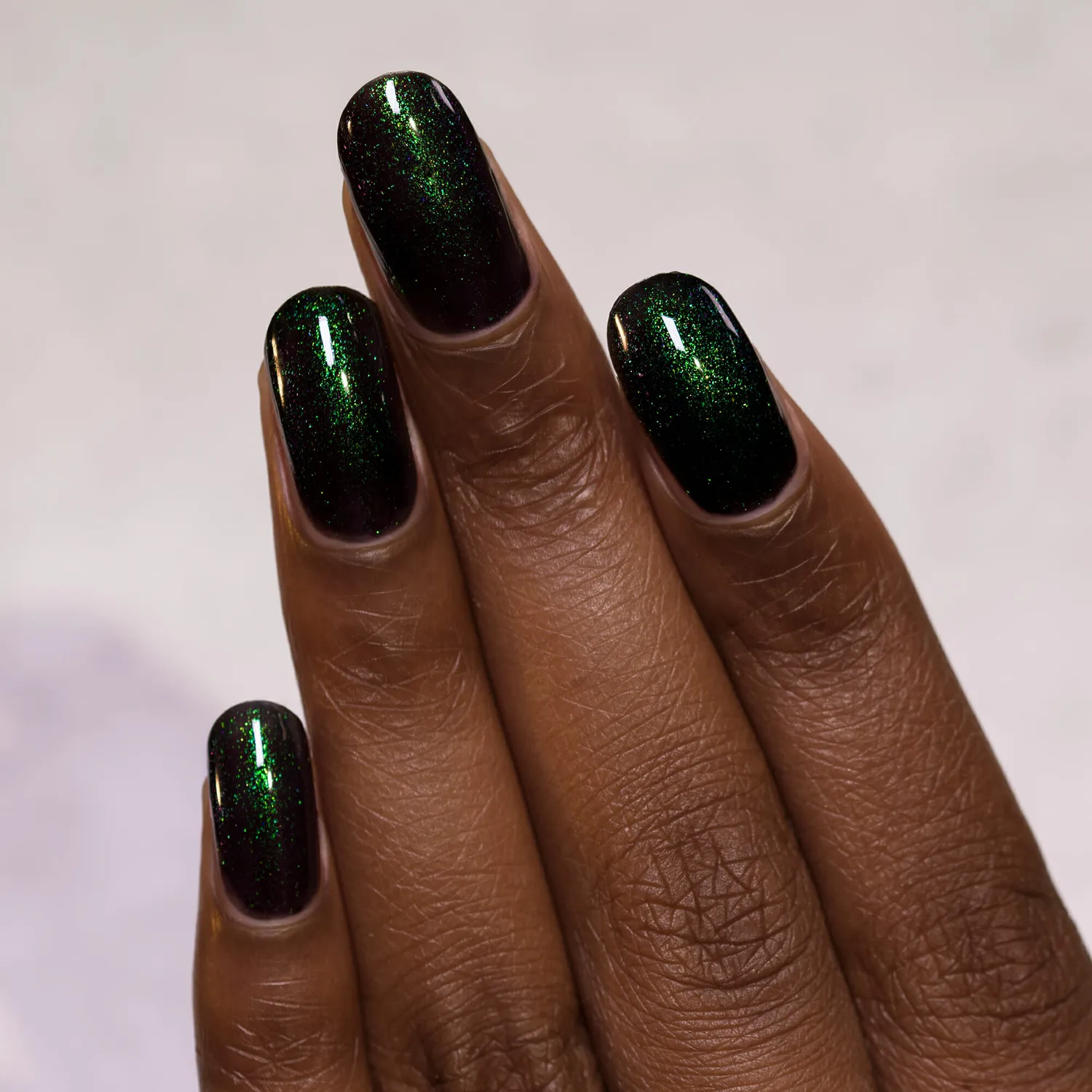 ILNP Salem nagellack jelly grön-röd skimmer