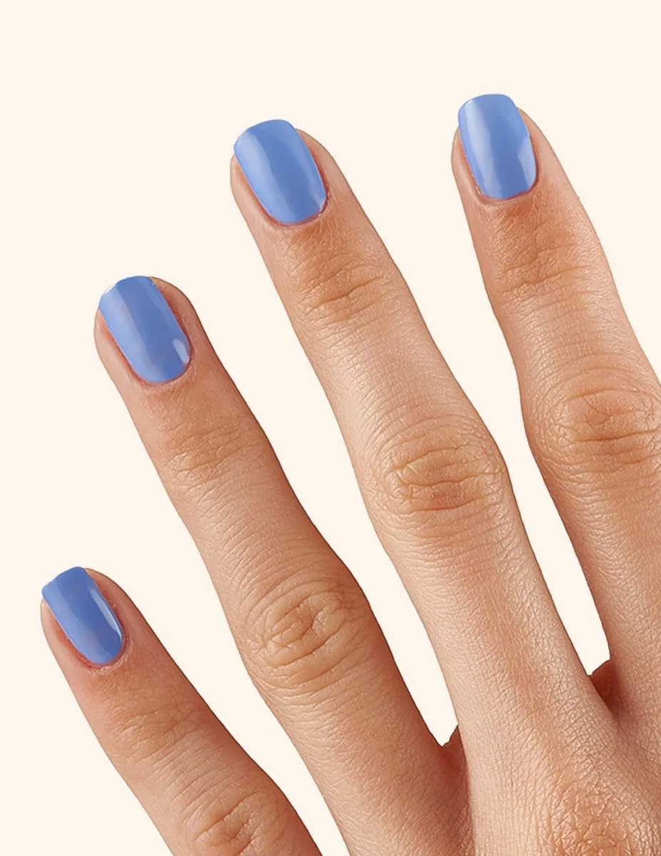 Le Mini Macaron Fleur Bleue nagellack blå snabbtorkande