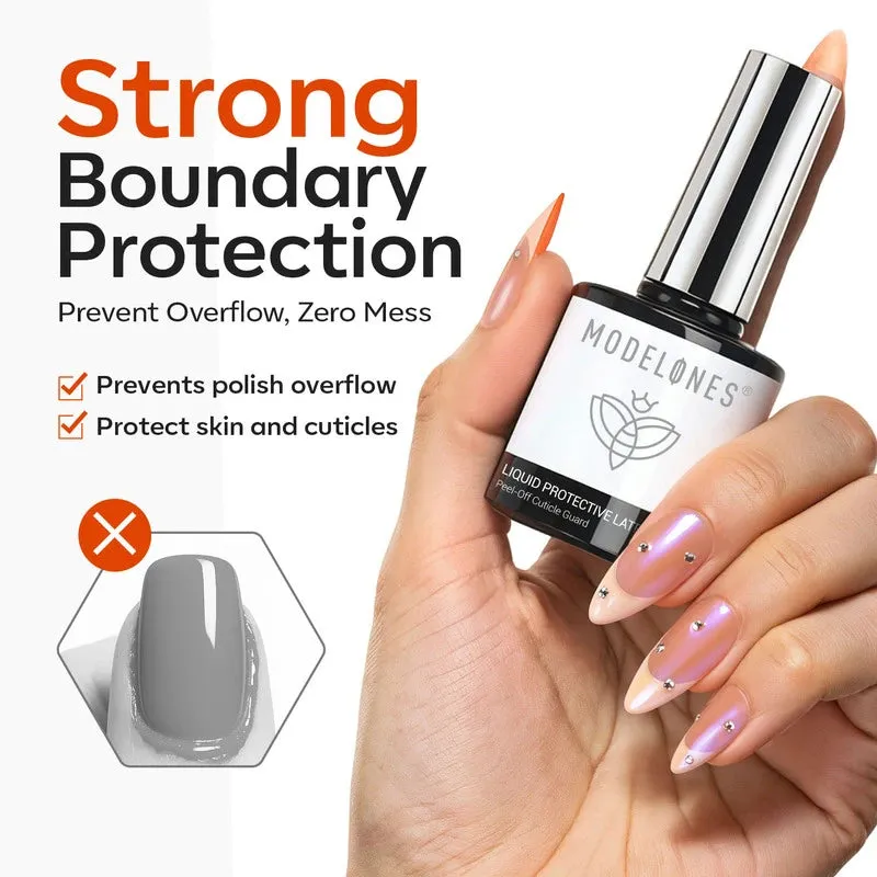 Modelones Liquid Protective Latex nagellatex 15ml peel-off