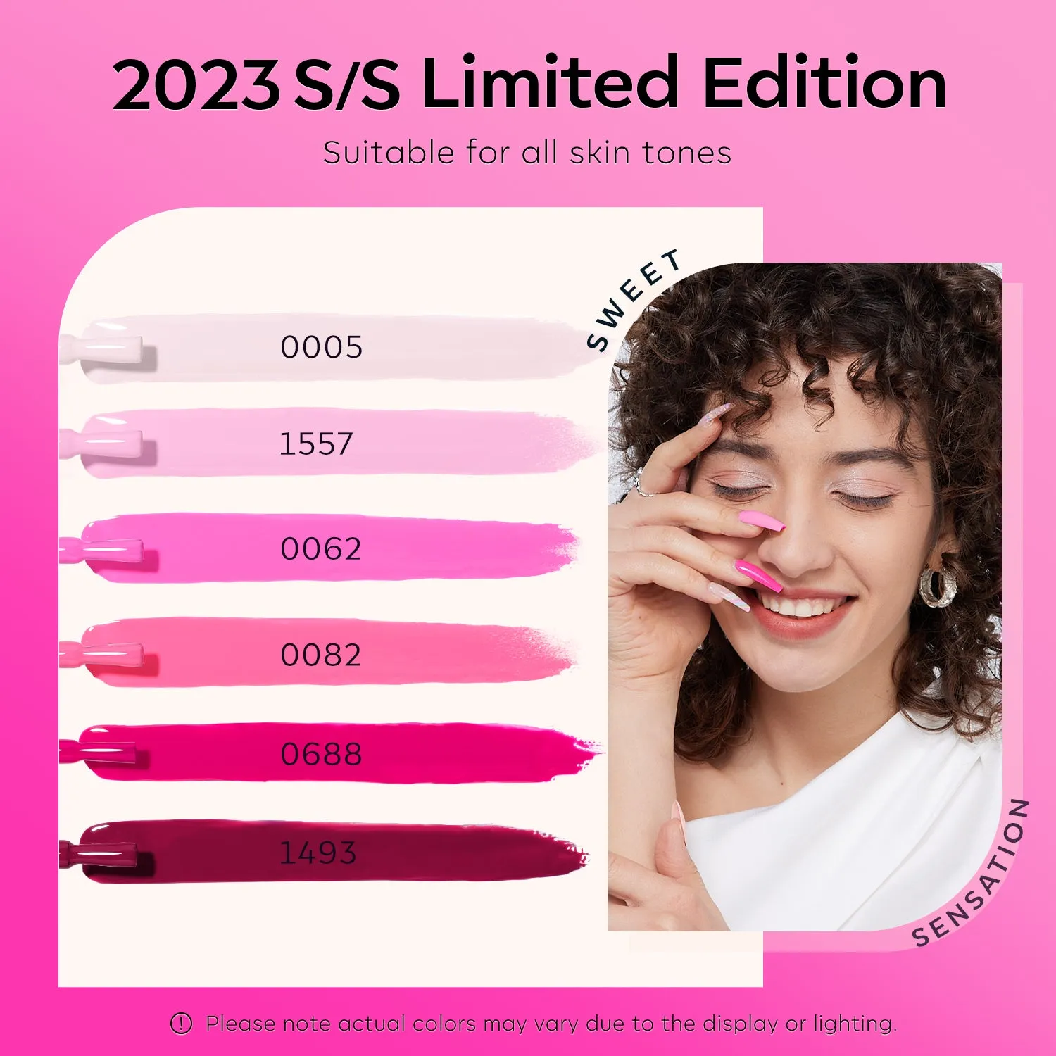 Modelones You Look Perfect Tonight gellack 6-pack rosa