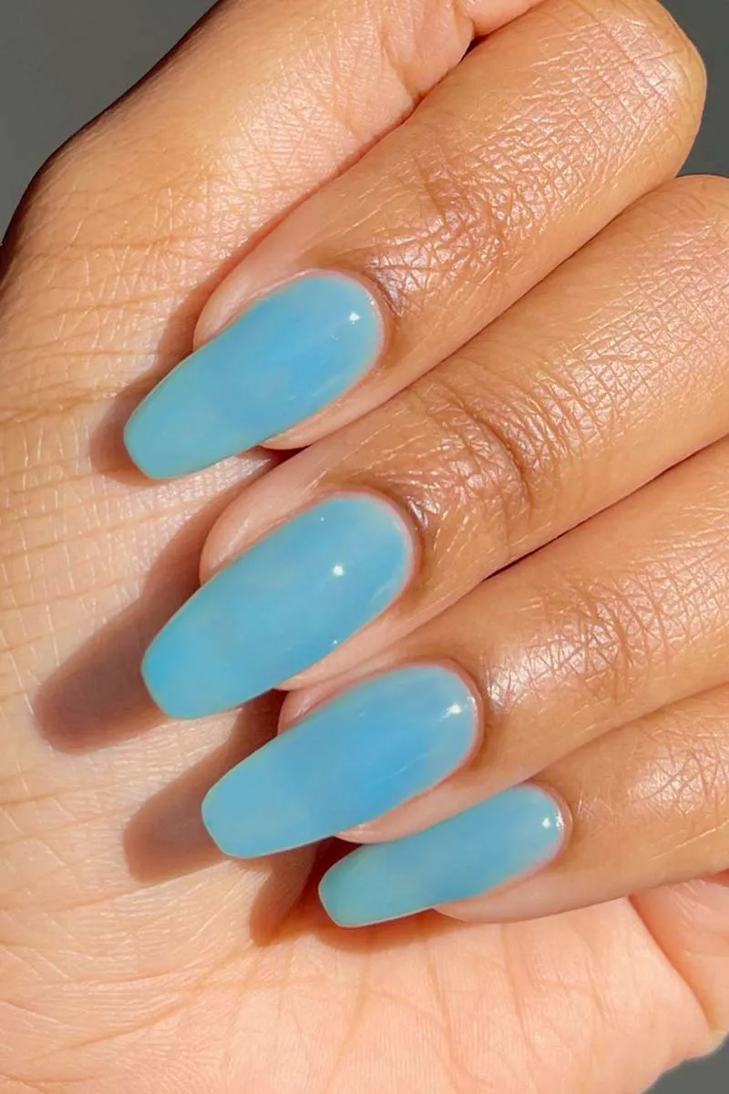 Cirque Colors Aqua Jelly nagellack ljusblå jelly