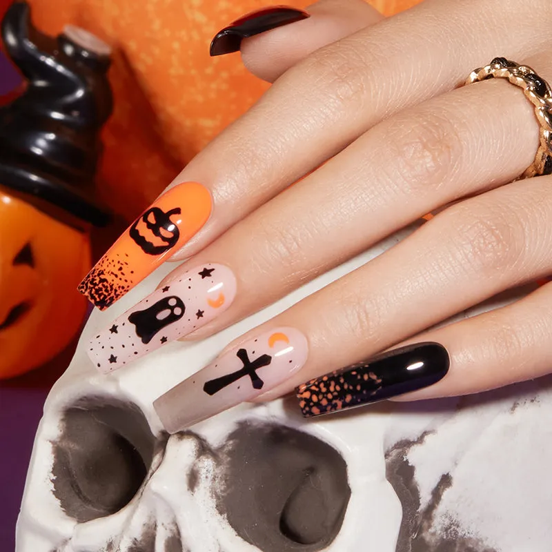 Modelones Spooky Hues gellack 6-pack HEMA-fri halloween