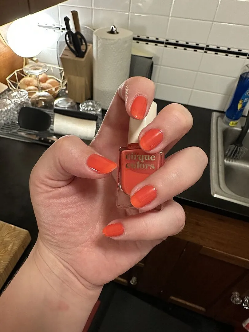 Cirque Colors Lolly Jelly nagellack vattenmelonrosa jelly