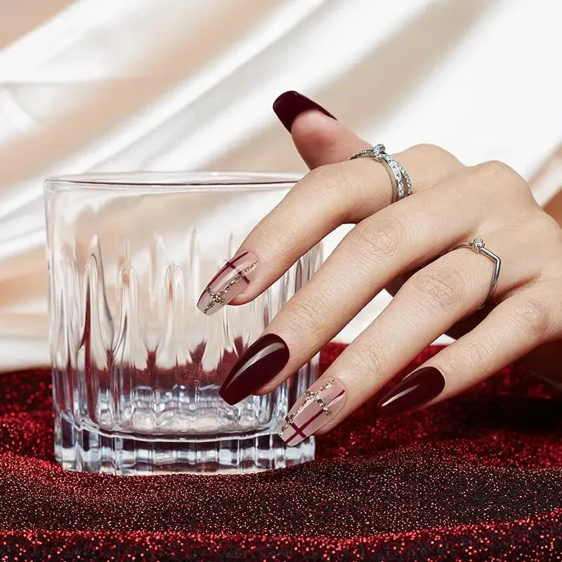 Modelones Tell Me nagellacksset röd 6 färger